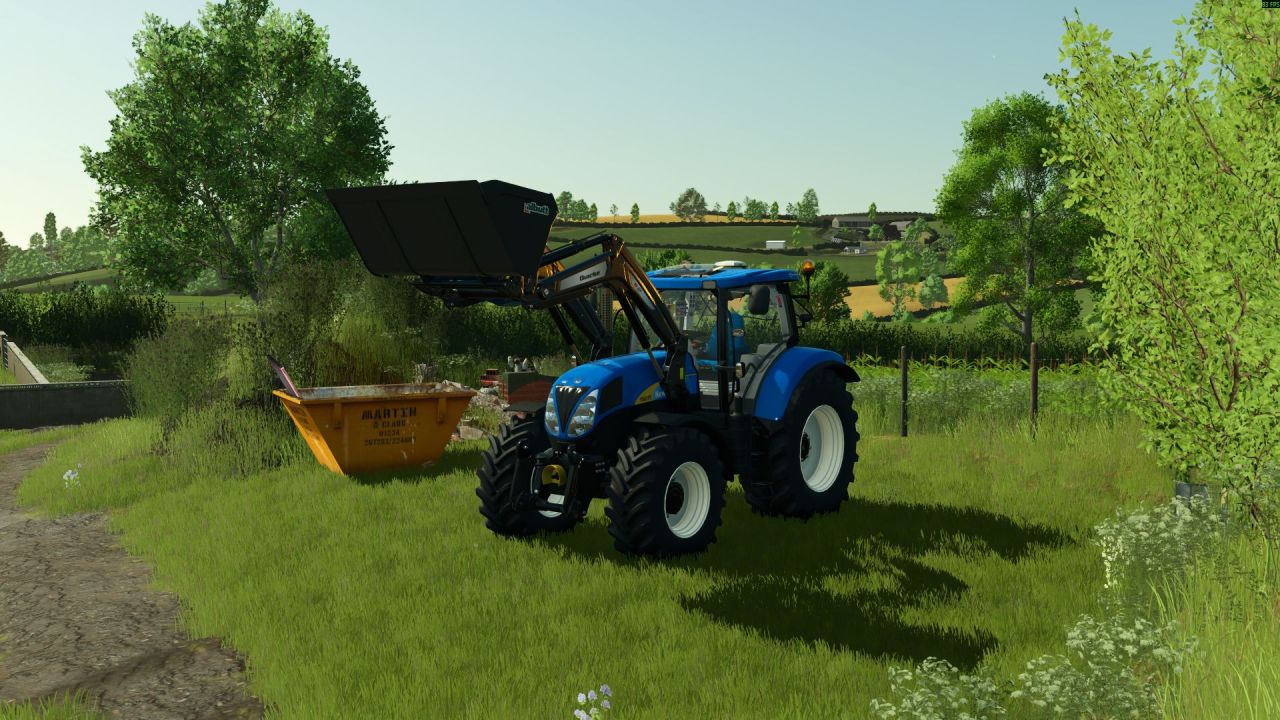 Traktor New Holland 6080 do Farming Simulator 25