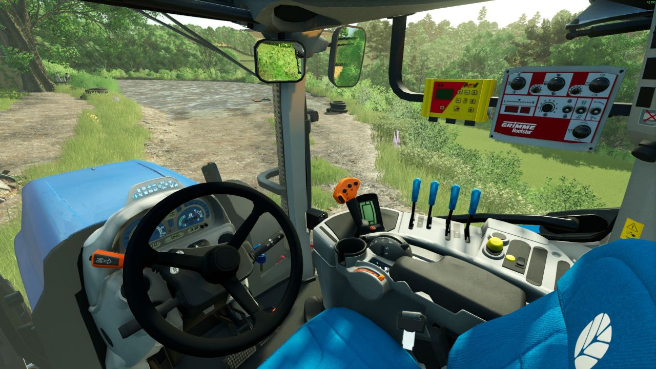 Traktor New Holland 6080 do Farming Simulator 25