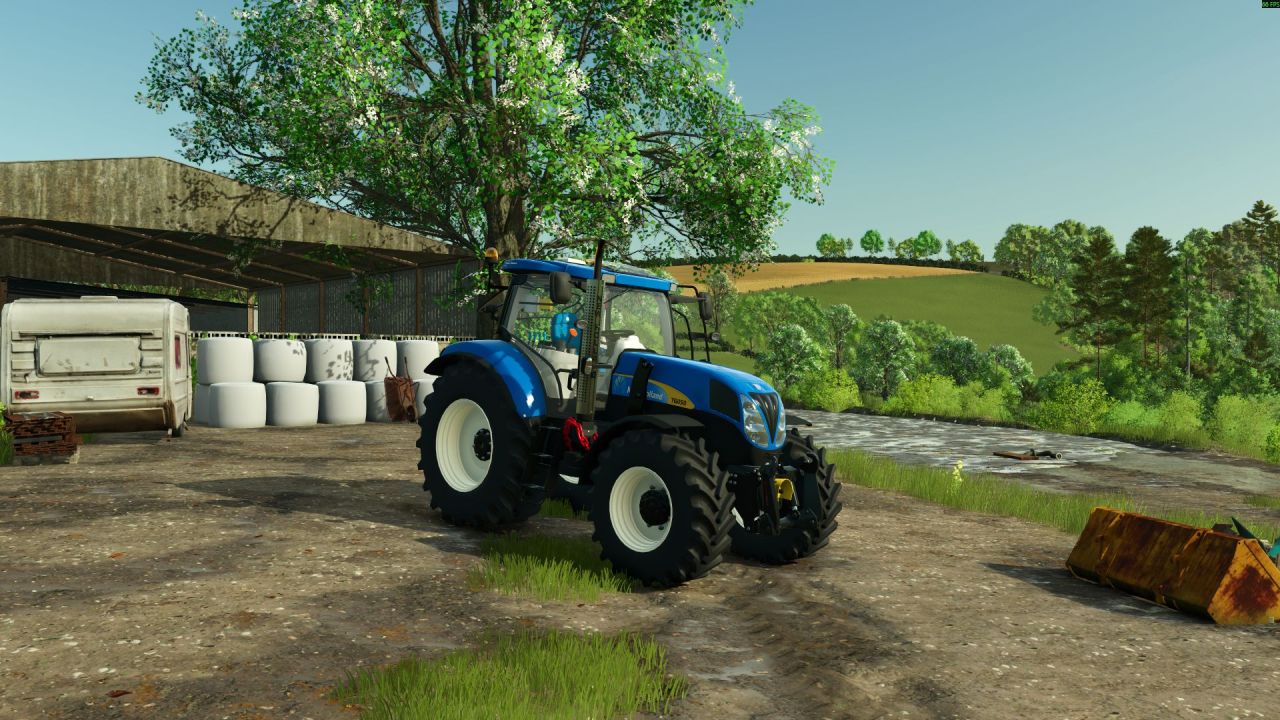 Traktor New Holland 6080 do Farming Simulator 25