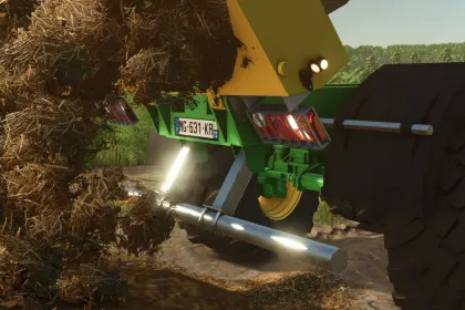 Mocna Przyczepa Samochodowa Joskin Trans-KTP 27/65 do Ciężkich Przewozów w FS25 — 5