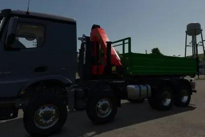 Mocna Przyczepa Samochodowa Joskin Trans-KTP 27/65 do Ciężkich Przewozów w FS25 — 6