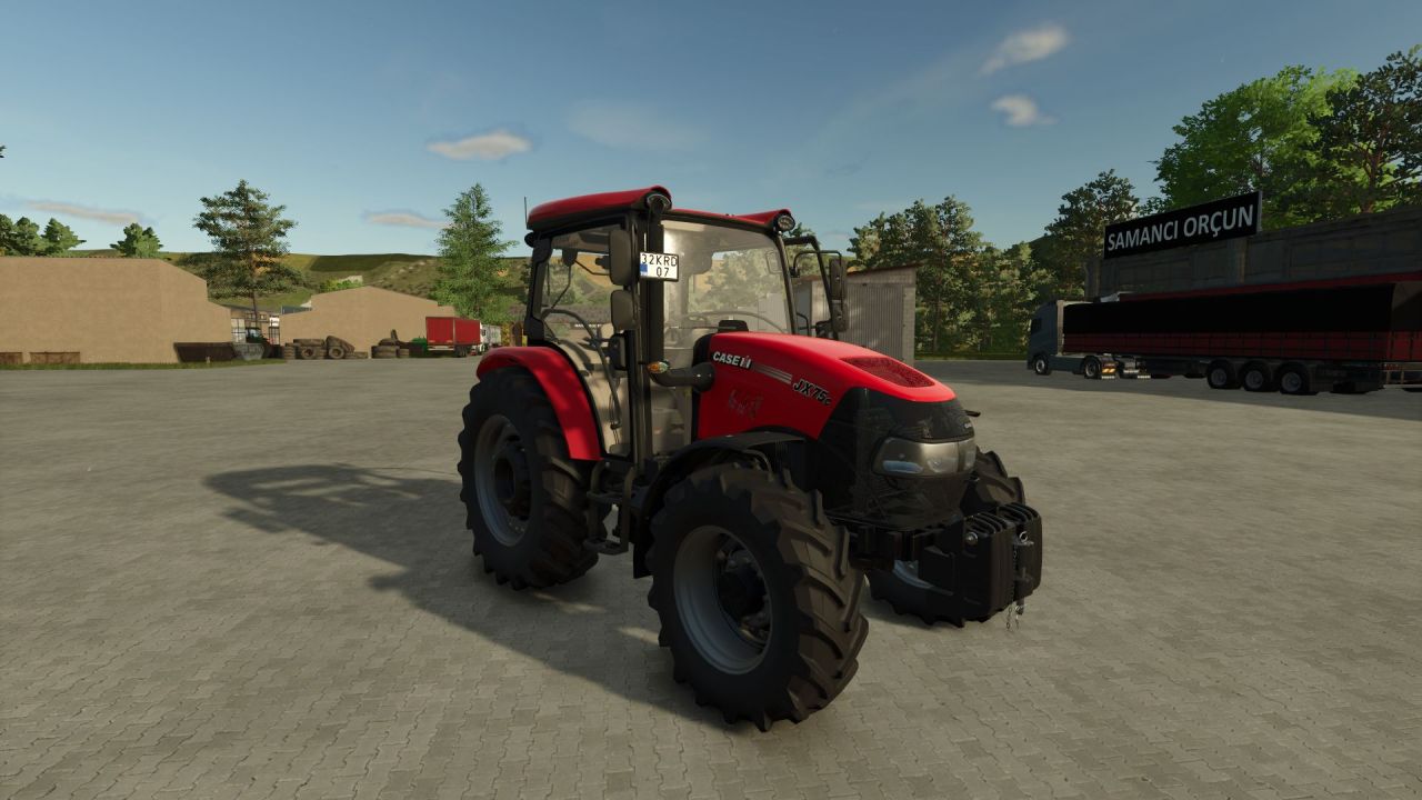 Трактор Case IH JX75C для Farming Simulator 25
