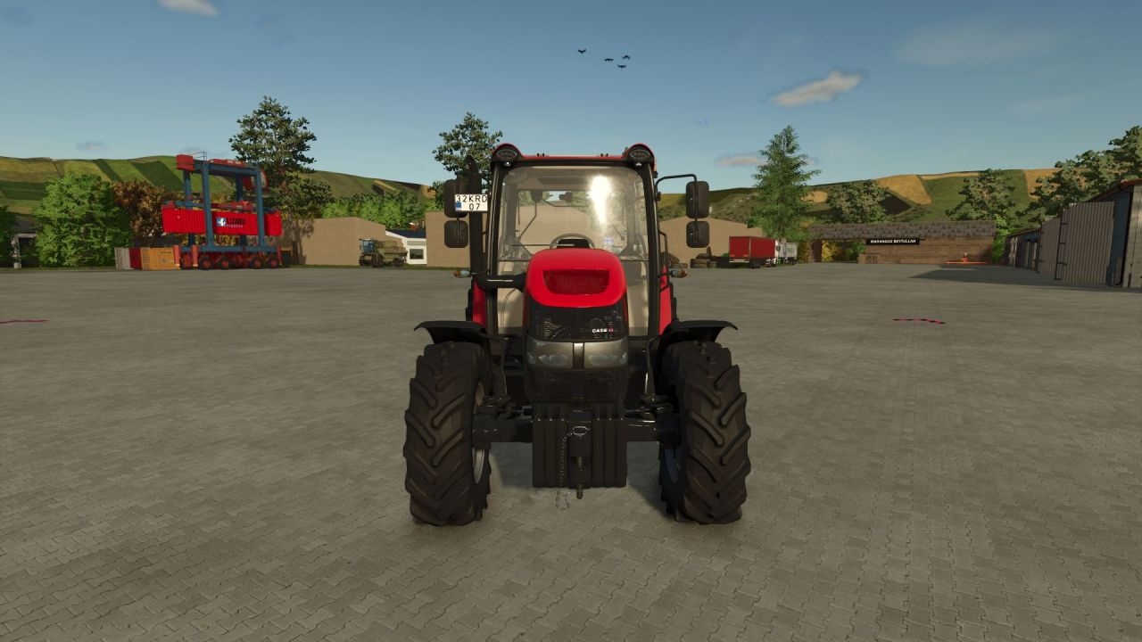 Трактор Case IH JX75C для Farming Simulator 25