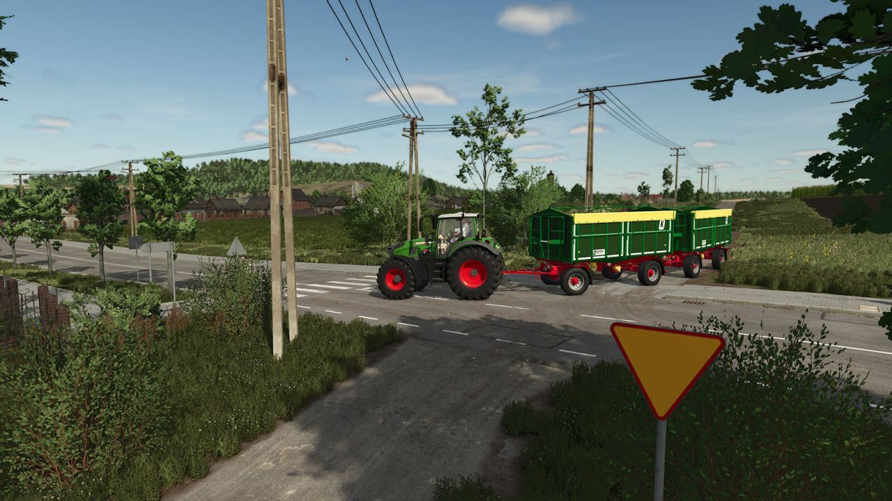 Efficient Trailer Kroeger HKD 302 (18 t) — Fast Transport and Maximum Load Capacity