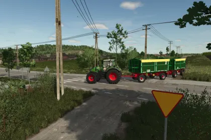 Ефективний Причіп Kroeger HKD 302 (18 т) — Швидкі Перевезення та Максимальна Вантажопідйомність — 1