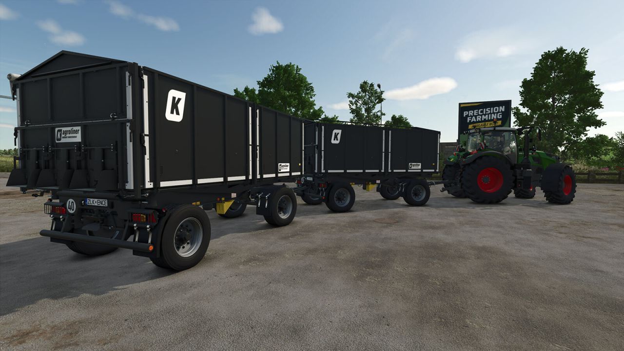 Ефективний Причіп Kroeger HKD 302 (18 т) — Швидкі Перевезення та Максимальна Вантажопідйомність