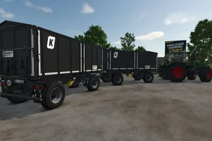 Ефективний Причіп Kroeger HKD 302 (18 т) — Швидкі Перевезення та Максимальна Вантажопідйомність — 5