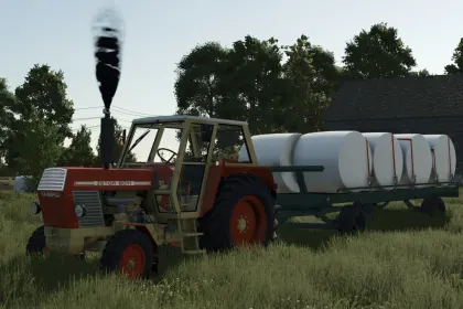 Причіп для тюків Homemade для Farming Simulator 25 — 2