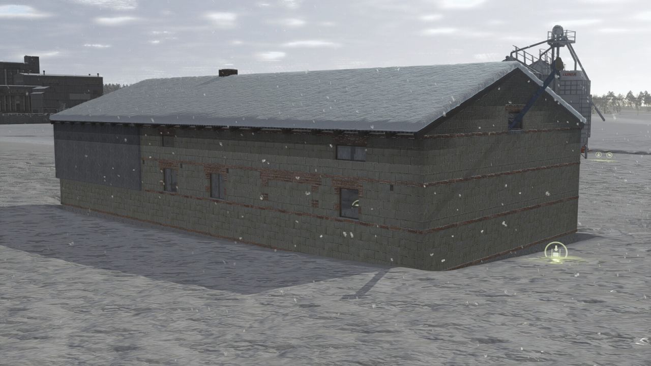 Cowbarn With Loft And Brake Room for Farming Simulator 25