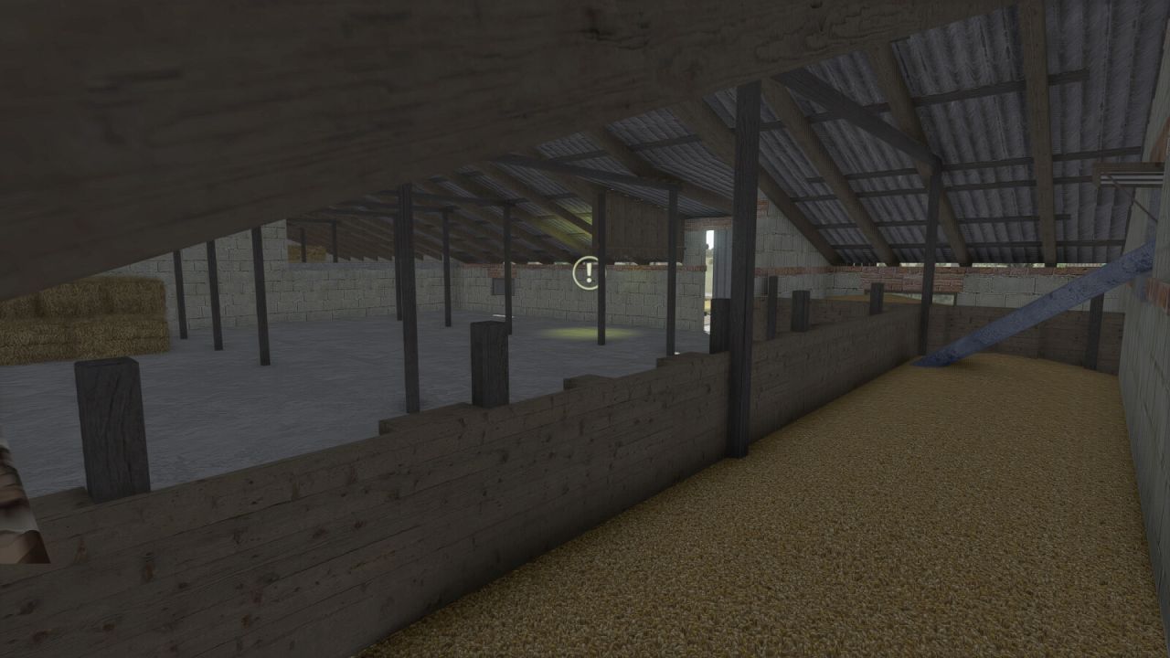 Cowbarn With Loft And Brake Room for Farming Simulator 25