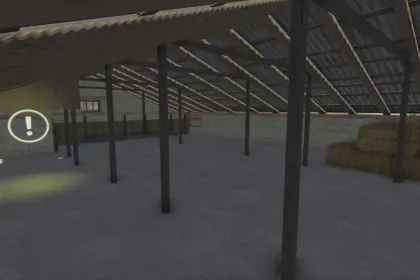 Cowbarn With Loft And Brake Room for Farming Simulator 25 — 5