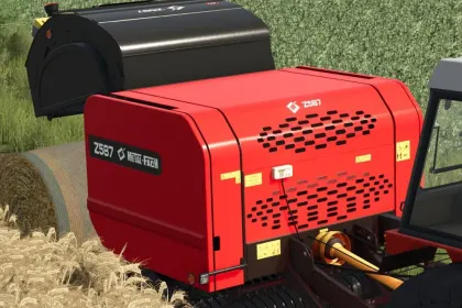 Ефективний Прес-підбирач Metal-Fach Z587 125 см для Farming Simulator 25