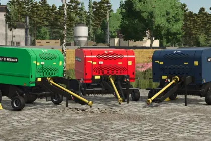 Ефективний Прес-підбирач Metal-Fach Z587 125 см для Farming Simulator 25