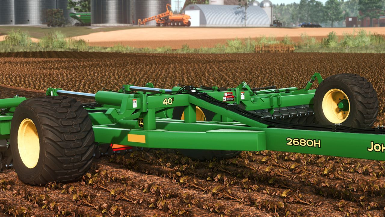 Ефективна Дискова Борона John Deere 2680H High-Performance Disk для Швидкої Обробки Поля