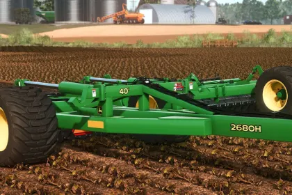 Ефективна Дискова Борона John Deere 2680H High-Performance Disk для Швидкої Обробки Поля — 3
