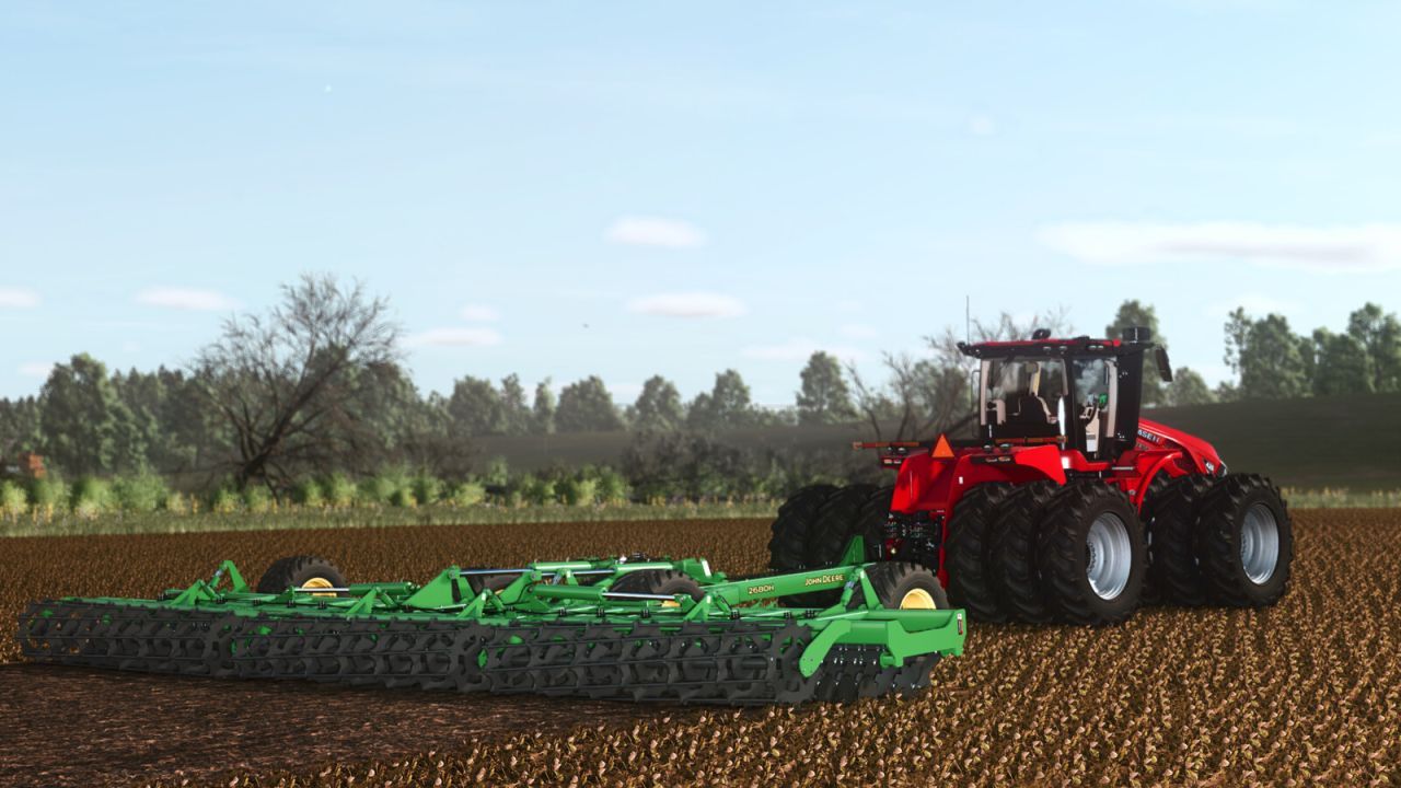 Ефективна Дискова Борона John Deere 2680H High-Performance Disk для Швидкої Обробки Поля