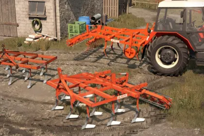 Legendarny Kultywator FRICK 220-260 — Regulowana Szerokość 22–26 m dla Farming Simulator 25