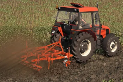 Легендарний Культиватор FRICK 220-260 — Регульована Ширина 2.2–2.6 м для Farming Simulator 25 — 4