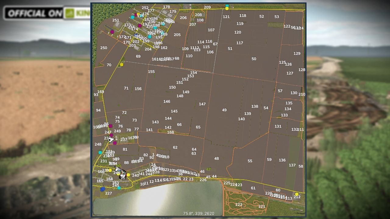 Karte Dunăreni X4 für Farming Simulator 25