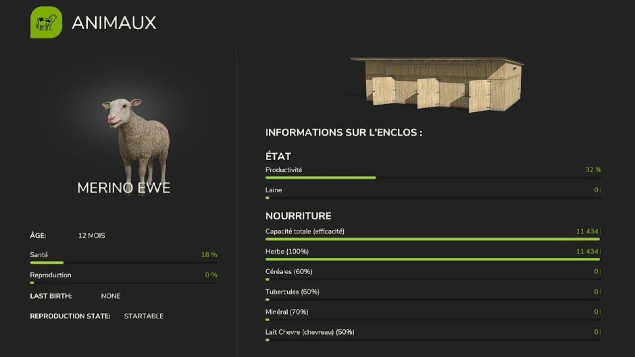 Realistic Nutrition for Animal Farms in Farming Simulator 25