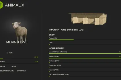 Realistic Nutrition for Animal Farms in Farming Simulator 25 — 2