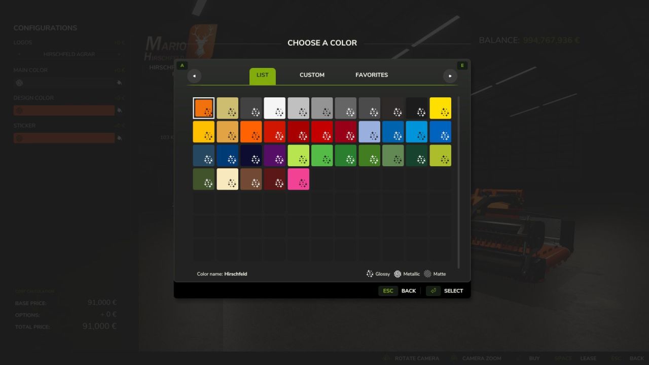 Efektywne Grabi Reiter Resipro R7 RD Reverse Rake do Idealnych Wałków w FS25