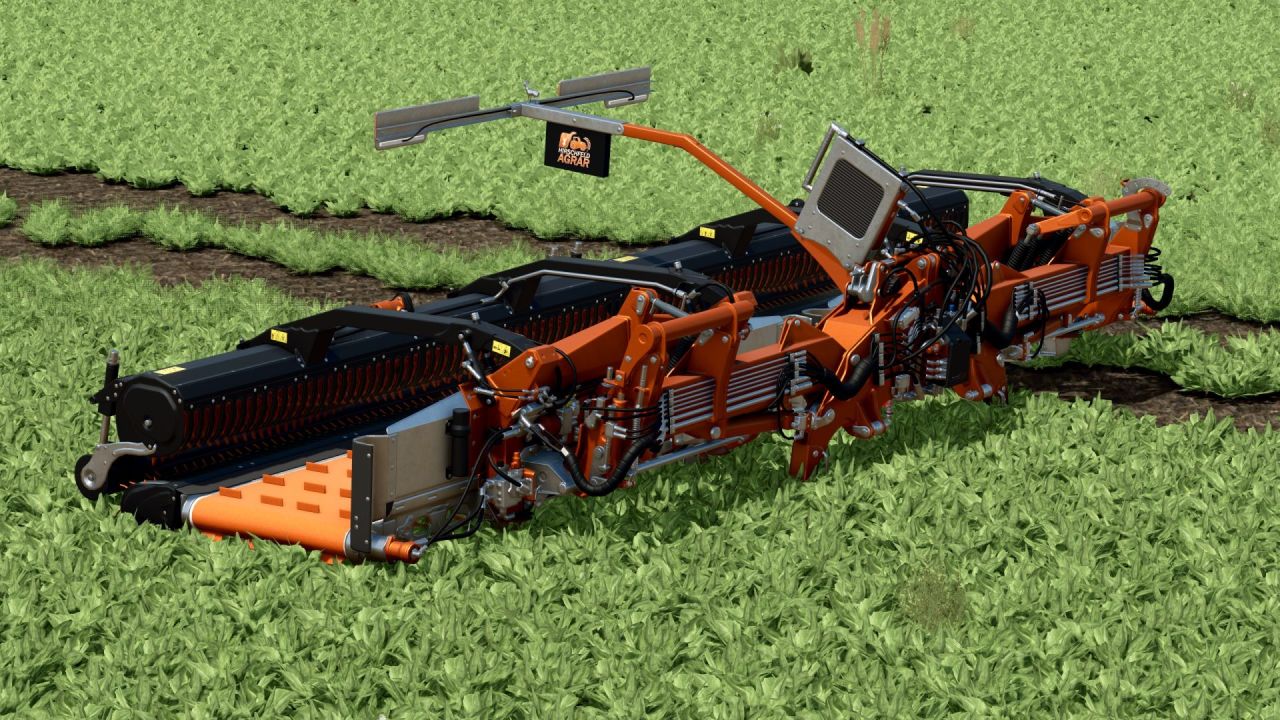 Efektywne Grabi Reiter Resipro R7 RD Reverse Rake do Idealnych Wałków w FS25