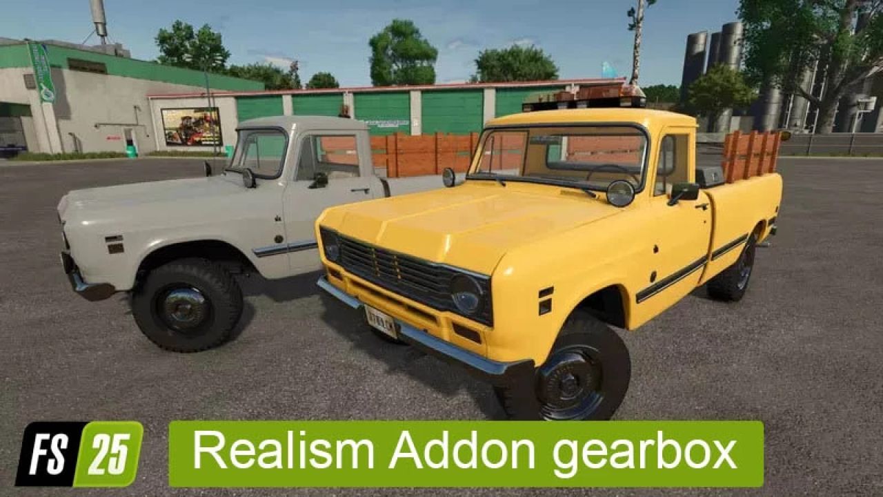 Realistic RealismAddon Gearbox for FS25 — Powerful Gear and Clutch Control