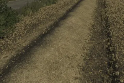 Straw and Stubble Texture for Farming Simulator 25
