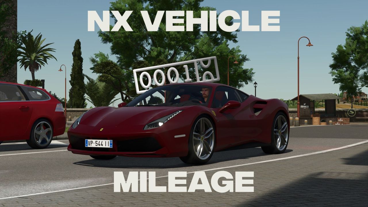 Useful Mileage Counter NX Vehicle Mileage for Farming Simulator 25