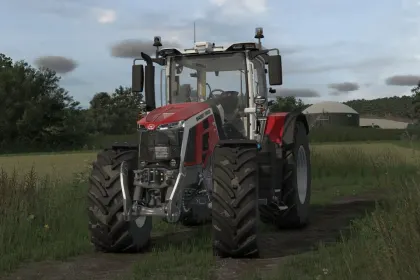 Traktor Massey Ferguson 8S do Farming Simulator 25 — 2