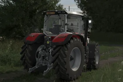 Traktor Massey Ferguson 8S do Farming Simulator 25 — 3