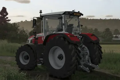 Traktor Massey Ferguson 8S do Farming Simulator 25 — 4