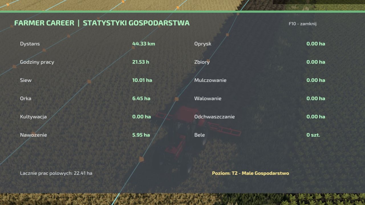 Кар'єра Фермера для Farming Simulator 22