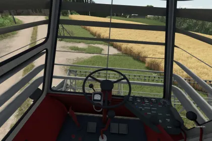 Legendärer Mähdrescher SK-5 “Niva” Rostselmash für Farming Simulator 25 — Pack von Schneidwerken und Anhängern — 5