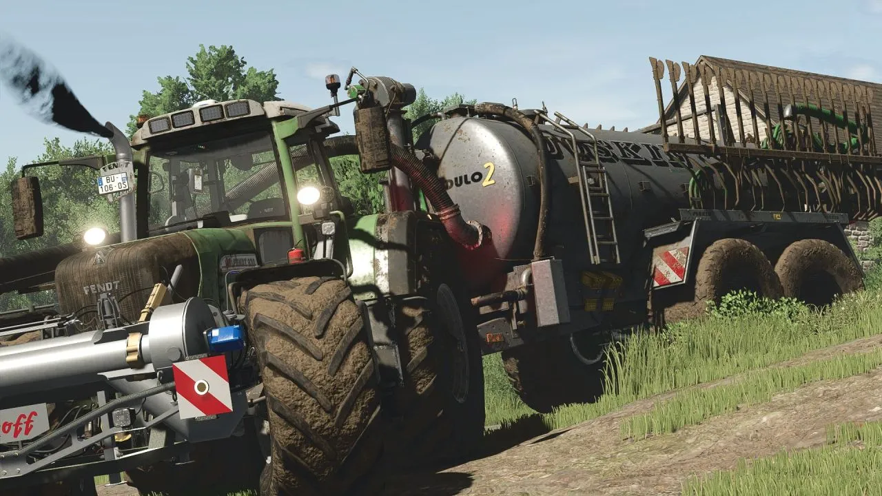 Mocna Beczkowóz Joskin Modulo2 do Realistycznego Rozsiewania Obornika w Farming Simulator 25