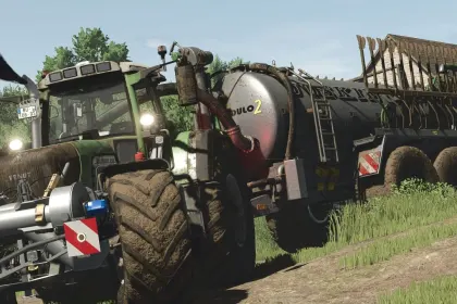 Powerful Joskin Modulo2 Manure Spreader for Realistic Manure Application in Farming Simulator 25