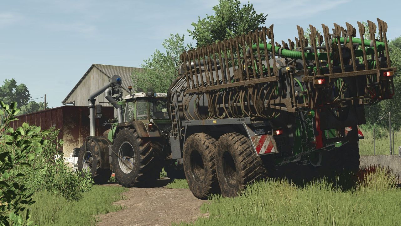 Mocna Beczkowóz Joskin Modulo2 do Realistycznego Rozsiewania Obornika w Farming Simulator 25