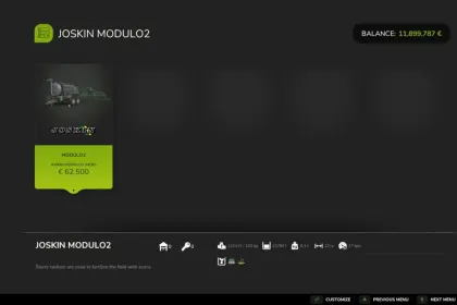 Mocna Beczkowóz Joskin Modulo2 do Realistycznego Rozsiewania Obornika w Farming Simulator 25 — 4
