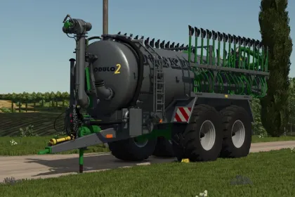 Mocna Beczkowóz Joskin Modulo2 do Realistycznego Rozsiewania Obornika w Farming Simulator 25 — 5